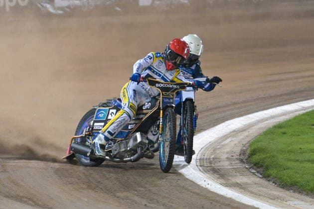 2026.10.03 Lublin Zuzel PGE Ekstraliga sezon 2026 Orlen Oil Motor Lublin - Fogo Unia Leszno N z Bartosz Jaworski (C) Nazar Parnicki (B) Foto Wojciech Szubartowski PressFocus 2026.10.03 Lublin Speedway PGE Ekstraliga season 2026 Orlen Oil Motor Lublin - Fogo Unia Leszno Bartosz Jaworski (C) Nazar Parnicki (B) Credit: Wojciech Szubartowski PressFocus NEWSPIX.PL --- newspix.pl POLAND OUT! 