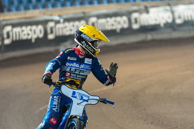 Lublin 03.10.2026 Zuzel. DMP - Druzynowe Mistrzostwa Polski 2026, runda 18 - mecz o 3 miejsce. PGE Ekstraliga sezon 2026. --- Speedway. Round 18 - 3rd place match. PGE Extraleague season 2026: Orlen Oil Motor Lublin - Fogo Unia Leszno. Persons shown: Kacper Mania Fot. Kazimierz Kozuch Arena Akcji NEWSPIX.PL --- newspix.pl POLAND OUT! 