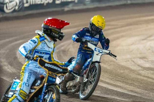 Lublin 03.10.2026 Zuzel. DMP - Druzynowe Mistrzostwa Polski 2026, runda 18 - mecz o 3 miejsce. PGE Ekstraliga sezon 2026. --- Speedway. Round 18 - 3rd place match. PGE Extraleague season 2026: Orlen Oil Motor Lublin - Fogo Unia Leszno. Persons shown: Bartosz Zmarzlik, Benjamin Cook Fot. Kazimierz Kozuch Arena Akcji NEWSPIX.PL --- newspix.pl POLAND OUT! 
