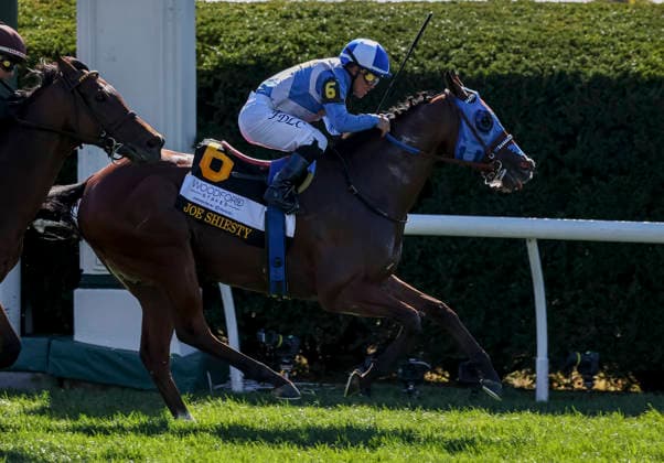 HORSE RACING 2026: Coolmore Turf Mile Day Keeneland OCT 03 October 3, 2026, Lexington, Ky, USA: Joe Shiesty (6) ridden by Fernando De La Cruz wins the Woodford Stakes presented by Fanduel (Grade 2) on Coolmore Turf Mile Day at Keeneland in Lexington, Kentucky on October 3, 2026. Casey Laughter Eclipse Sportswire CSM(Credit Image: Â Casey Laughter Cal Media) Lexington Ky USA EDITORIAL USE ONLY Copyright: xx ZUMA-20261003_faf_cs17_016.jpg CaseyxLaughterx csmphotothree529061
