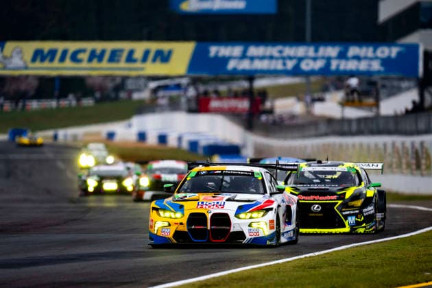 AUTO - IMSA - PETIT LE MANS 2026 96 FOLEY Robby (usa), GALLAGHER Patrick (usa), SELLDORFF Francis (usa), Turner Motorsport, BMW M4 GT3 Evo, action during the 2026 Motul Petit Le Mans, 11th round of the 2026 IMSA WeatherTech SportsCar Championship, from October 1 to 3, 2026 on the Michelin Raceway Road Atlanta in Braselton, Georgia, United States of America - BraseltonUnited States Copyright: xFabrizioxBoldonix