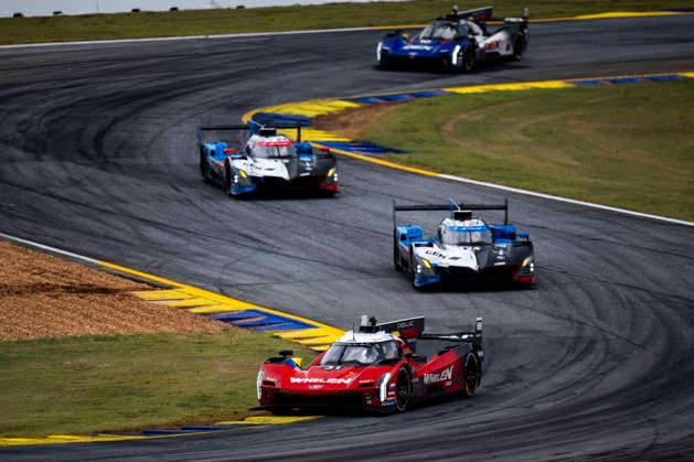 AUTO - IMSA - PETIT LE MANS 2026 31 AITKEN Jack (gbr), BAMBER Earl (nzl), VESTI Frederik (dnk), Cadillac Whelen, Cadillac V-Series.R, action during the 2026 Motul Petit Le Mans, 11th round of the 2026 IMSA WeatherTech SportsCar Championship, from October 1 to 3, 2026 on the Michelin Raceway Road Atlanta in Braselton, Georgia, United States of America - BraseltonUnited States Copyright: xFabrizioxBoldonix