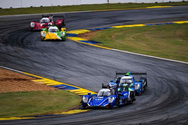 AUTO - IMSA - PETIT LE MANS 2026 22 DI RESTA Paul (gbr), GOLDBURG Dan (usa), LINDH Rasmus (swe), United Autosports USA, Oreca 07-Gibson, action during the 2026 Motul Petit Le Mans, 11th round of the 2026 IMSA WeatherTech SportsCar Championship, from October 1 to 3, 2026 on the Michelin Raceway Road Atlanta in Braselton, Georgia, United States of America - BraseltonUnited States Copyright: xFabrizioxBoldonix