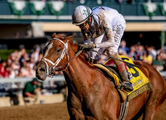HORSE RACING 2026: BreedersÃ¢â‚¬â ¢ Futurity WAYI Keeneland OCT 03 October 3, 2026, Lexington, Ky, USA: American History (6) ridden by John Velazquez wins the Claiborne Breeders Futurity (Grade 1) at Keeneland in Lexington, Kentucky on October 3, 2026. Casey Laughter Eclipse Sportswire CSM(Credit Image: Â Casey Laughter Cal Media) Lexington Ky USA EDITORIAL USE ONLY Copyright: xx ZUMA-20261003_faf_cs17_183.jpg CaseyxLaughterx csmphotothree529233