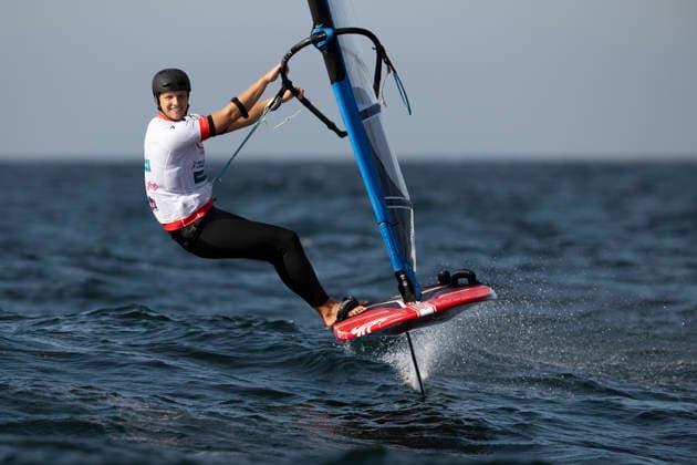 PWA - Citroen - World Windsurfing Tour Sylt 2026 - Tag 8 - Slalom Foil Men; Sylt Westerland, 03.10.2026 Thijs Hanemaaijer (Slalom Foil Men, Netherlands, NED-107); PWA - Citroen - World Windsurfing Tour Sylt 2026 - Tag 8 - Slalom Foil Men am 03.10.2026 vor dem Brandenburger Strand - Motorboot auf Sylt Westerland (Deutschland). Copyright: xBEAUTIFULxSPORTS AndreasxDickx
