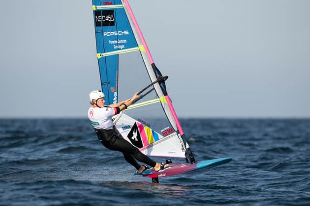 PWA - Citroen - World Windsurfing Tour Sylt 2026 - Tag 8 - Slalom Foil Men; Sylt Westerland, 03.10.2026 Sem Stroosma (Slalom Foil Men, Argentina, NED-450); PWA - Citroen - World Windsurfing Tour Sylt 2026 - Tag 8 - Slalom Foil Men am 03.10.2026 vor dem Brandenburger Strand - Motorboot auf Sylt Westerland (Deutschland). Copyright: xBEAUTIFULxSPORTS AndreasxDickx