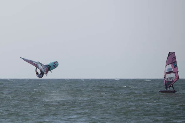 PWA - Citroen - World Windsurfing Tour Sylt 2026 - Tag 8 - Slalom Foil Men; Sylt Westerland, 03.10.2026 Steven Van Broeckhoven (Freestyle Men, Belgium, B-72); PWA - Citroen - World Windsurfing Tour Sylt 2026 - Tag 8 - Slalom Foil Men am 03.10.2026 vor dem Brandenburger Strand - Motorboot auf Sylt Westerland (Deutschland). Copyright: xBEAUTIFULxSPORTS AndreasxDickx