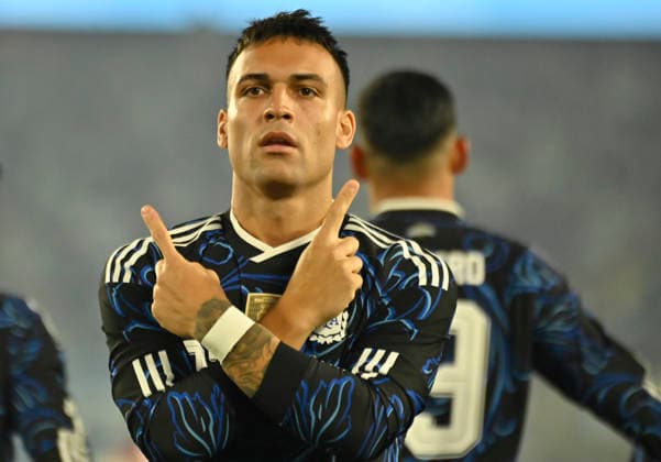 Lautaro Martinez Argentina vs Burkina Faso Foto: FOTOBAIRES Amistoso. Copyright: xjuanbaezphxJUANxMANUELxBAEZx
