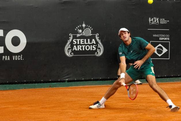 RECORD DATE NOT STATED Heide (bra) vs Boscardin Dias (bra) in the quarterfinals of the ATP, Tennis Herren Challenger Curitiba Curitiba (PR), 03 10 2026 - ATP Challenger Curitiba Heide Boscardin Dias - Tennis player Gustavo Heide (BR) against Pedro Boscardin Dias (BRA) valid for the quarterfinals of the ATP Challenger Curitiba, at the Graciosa Country Club on the afternoon of Saturday, October 3, 2026.(Foto: Edson De Souza Thenews2 imago images) SPO  Copyright: xEdsonxDexSouzax
