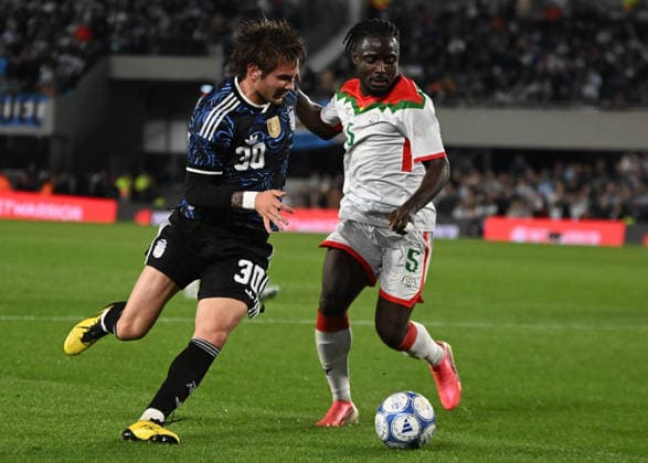 MASTANTUONO Argentina vs Burkina Faso Foto: FOTOBAIRES Amistoso.