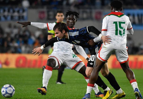 MASTANTUONO Argentina vs Burkina Faso Foto: FOTOBAIRES Amistoso.