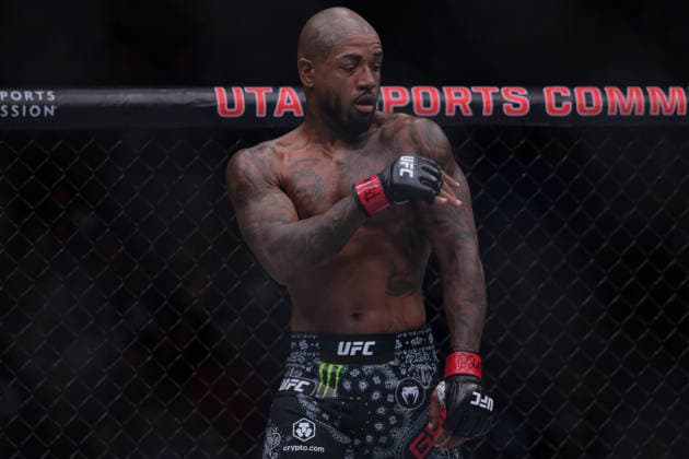 October 3, 2026, Salt Lake City, Utah, USA: ESTEBAN RIBOVICS defeated KING GREEN by TKO (strikes) at 4:08 of Round 1 during UFC 332 at the Delta Arena in Utah. Salt Lake City USA - ZUMAo117 20261003_zsp_o117_133 Copyright: xMikaelxOnax