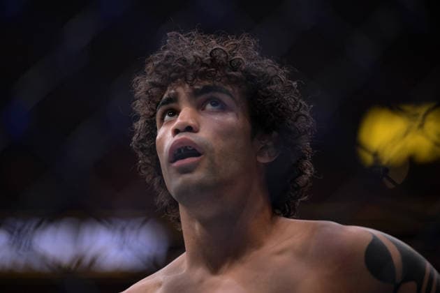 October 3, 2026, Salt Lake City, Utah, USA: PAYTON TALBOTT defeated DEIVESON FIGUEIREDO by TKO (strikes) at 2:09 of Round 1 during UFC 332 at the Delta Arena in Salt Lake City. Salt Lake City USA - ZUMAo117 20261003_zsp_o117_155 Copyright: xMikaelxOnax