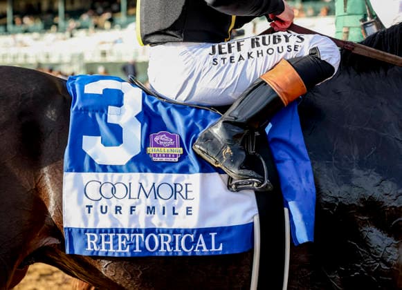 October 3, 2026, Lexington, Ky, USA: Rhetorical (3) ridden by Irad Ortiz, Jr. wins the Coolmore Turf Mile Stakes (Grade 1) at Keeneland in Lexington, Kentucky on October 3, 2026. Eclipse Sportswire CSM Lexington USA - ZUMAcs17 20261003_faf_cs17_276 Copyright: xTimxSudduthx