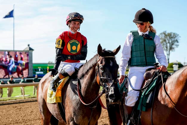 October 3, 2026, Lexington, Ky, USA: Evanescence (4) ridden by Jose Ortiz wins the Thoroughbred Club of America Stakes (Grade 2) at Keeneland in Lexington, Kentucky on October 3, 2026. Eclipse Sportswire CSM Lexington USA - ZUMAcs17 20261003_faf_cs17_304 Copyright: xTimxSudduthx