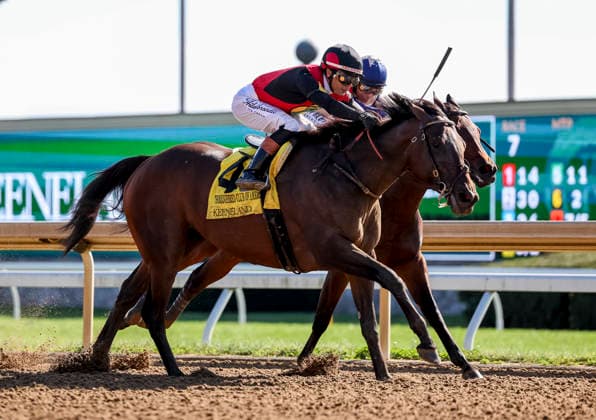 HORSE RACING 2026: Thoroughbred Club Of America WAYI Keeneland OCT 03 October 3, 2026, Lexington, Ky, USA: Evanescence (4) ridden by Jose Ortiz wins the Thoroughbred Club of America Stakes (Grade 2) at Keeneland in Lexington, Kentucky on October 3, 2026. Tim Sudduth Eclipse Sportswire CSM(Credit Image: Â Tim Sudduth Cal Media) Lexington Ky USA EDITORIAL USE ONLY Copyright: xx ZUMA-20261003_faf_cs17_303.jpg TimxSudduthx csmphotothree530262