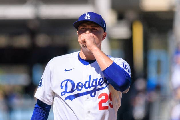 October 3, 2026, Los Angeles, California, USA: Starting pitcher, Tarik Skubal 29 of the Los Angeles Dodgers during NLDS Game 1 against the Atlanta Braves on Saturday October 3, 2026 at Dodger Stadium in Los Angeles, California. Dodgers defeat Braves, 5-3, in NLDS Game 1. JAVIER ROJAS PI Los Angeles USA - ZUMAp124 20261003_zaa_p124_047 Copyright: xJavierxRojasx