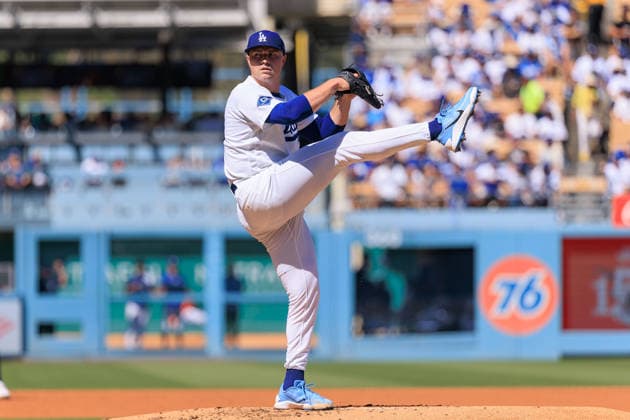October 3, 2026, Los Angeles, California, USA: Starting pitcher, Tarik Skubal 29 of the Los Angeles Dodgers during NLDS Game 1 against the Atlanta Braves on Saturday October 3, 2026 at Dodger Stadium in Los Angeles, California. Dodgers defeat Braves, 5-3, in NLDS Game 1. JAVIER ROJAS PI Los Angeles USA - ZUMAp124 20261003_zaa_p124_048 Copyright: xJavierxRojasx
