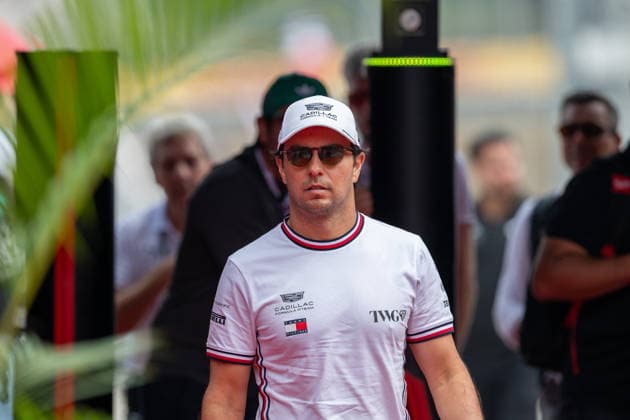 4th October 2026; Sepang IC, Kuala Lumpur, Malaysia; Formula 1, Bahrain Grand Prix, Race Day; Sergio Perez (11) of Mexico and Cadillac Formula 1 Team arriving at Sepang DavidxAsh