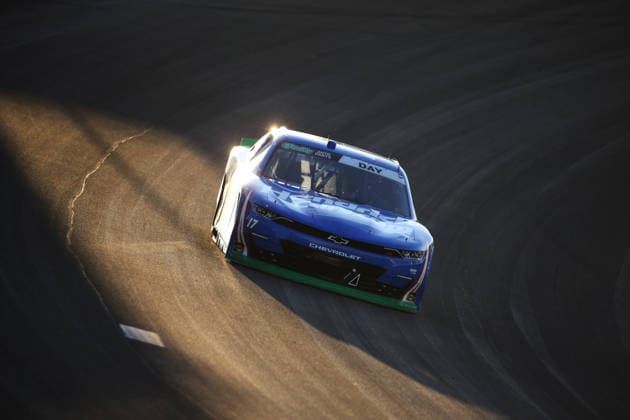 LAS VEGAS, NV - OCTOBER 03: Corey Day ( 17 Hendrick Motorsports HendrickCars.com Chevrolet) takes to the track during the NASCAR, Motorsport, USA O Reilly Auto Parts Series Focused Health 302 playoff race at Las Vegas Motor Speedway Saturday Oct. 3, 2026 in Las Vegas, Nevada. (Photo by Matthew Bolt Icon Sportswire) AUTO: OCT 03 NASCAR O™Reilly Auto Parts Series Focused Health 302 EDITORIAL USE ONLY Icon296000361651400