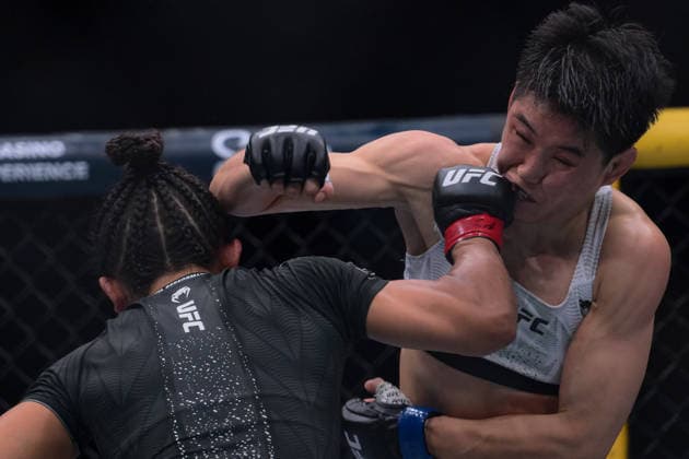 October 3, 2026, Salt Lake City, Utah, USA: NATALIA SILVA defeated WANG CONG by unanimous decision (48-47, 48-47, 49-46) during UFC 332 at the Delta Arena in Salt Lake City. Salt Lake City USA - ZUMAo117 20261003_zsp_o117_191 Copyright: xMikaelxOnax