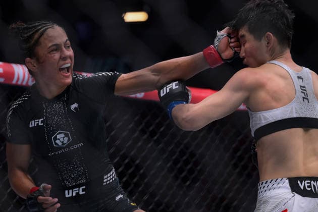 October 3, 2026, Salt Lake City, Utah, USA: NATALIA SILVA defeated WANG CONG by unanimous decision (48-47, 48-47, 49-46) during UFC 332 at the Delta Arena in Salt Lake City. Salt Lake City USA - ZUMAo117 20261003_zsp_o117_179 Copyright: xMikaelxOnax