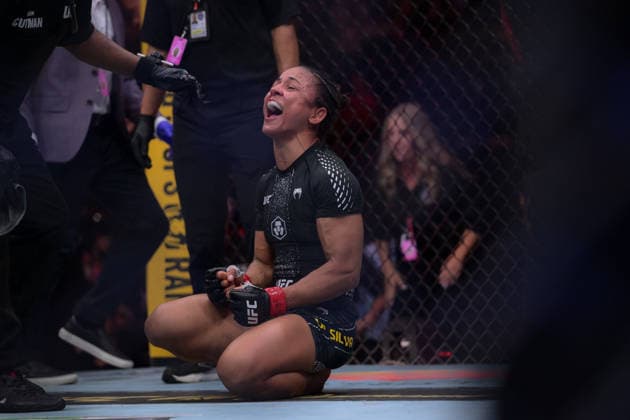 October 3, 2026, Salt Lake City, Utah, USA: NATALIA SILVA defeated WANG CONG by unanimous decision (48-47, 48-47, 49-46) during UFC 332 at the Delta Arena in Salt Lake City. Salt Lake City USA - ZUMAo117 20261003_zsp_o117_171 Copyright: xMikaelxOnax