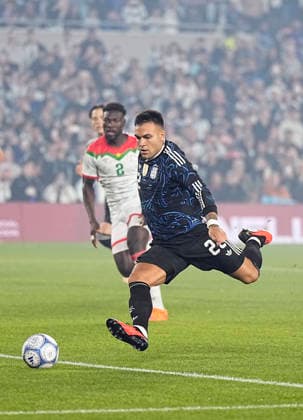 Lautaro Martinez - Argentina vs Burkina Faso - Partido amistoso - 3 de octubre de 2026 - Estadio Monumental - Buenos Aires - Foto: Javier Garcia Martino - Prensa CABJ -