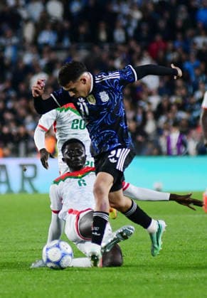 Leonel Flores - Argentina vs Burkina Faso - Partido amistoso - 3 de octubre de 2026 - Estadio Monumental - Buenos Aires - Foto: Fabian Ramella - Prensa CABJ -