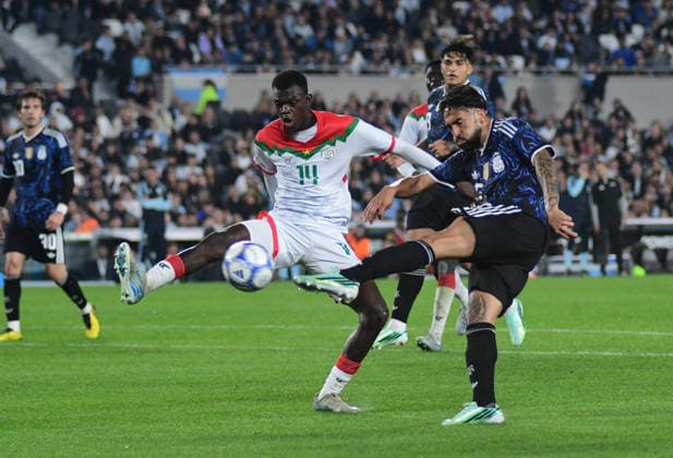 Nicolas Gonzalez - Argentina vs Burkina Faso - Partido amistoso - 3 de octubre de 2026 - Estadio Monumental - Buenos Aires - Foto: Fabian Ramella - Prensa CABJ -