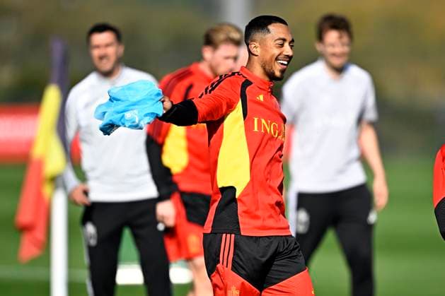 France v Belgium - UEFA Nations League 2026 Media Activities 04 10 2026 TUBIZE, BELGIUM - OCTOBER 04 : Tielemans Youri midfielder of Belgium pictured during a training session ahead of the UEFA Nations League tournament league phase matchday 4 group A1 match between France and Belgium on October 4, 2026 in Tubize, Belgium, 04 10 2026 Tubize Belgium  Copyright: xTomasxSiskx