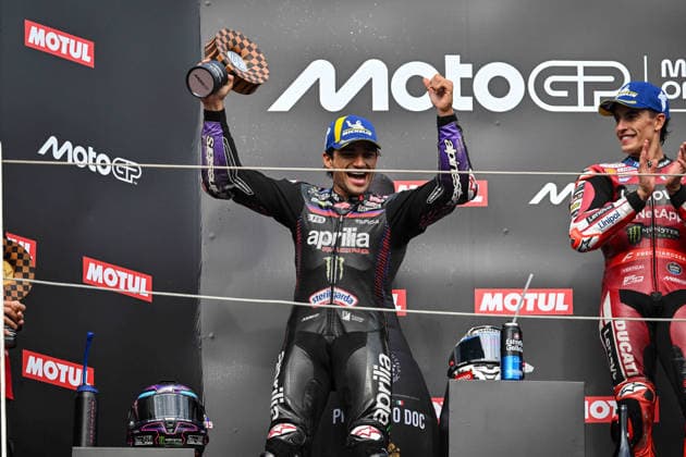 MOTO - MOTO GP - GRAND PRIX OF JAPAN 2026 MARTIN Jorge (spa), Aprilia Racing, Aprilia RS-GP26, podium, portrait during the 2026 MotoGP Motul Grand Prix of Japan on the Twin Ring Motegi Circuit from October 2 to 4th, At Motegi, Japan - MotegiJapan  Copyright: xGIGIxSOLDANOx