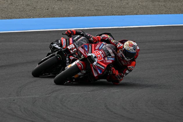 MOTO - MOTO GP - GRAND PRIX OF JAPAN 2026 93 MARQUEZ Marc (spa), Ducati Lenovo Team, Ducati Desmosedici GP26, action, overtaking 89 MARTIN Jorge (spa), Aprilia Racing, Aprilia RS-GP26 during the 2026 MotoGP Motul Grand Prix of Japan on the Twin Ring Motegi Circuit from October 2 to 4th, At Motegi, Japan - MotegiJapan  Copyright: xGIGIxSOLDANOx