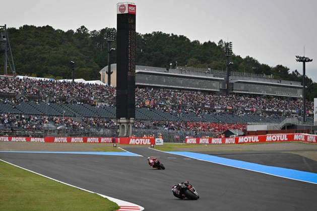 MOTO - MOTO GP - GRAND PRIX OF JAPAN 2026 93 MARQUEZ Marc (spa), Ducati Lenovo Team, Ducati Desmosedici GP26, action with 89 MARTIN Jorge (spa), Aprilia Racing, Aprilia RS-GP26 during the 2026 MotoGP Motul Grand Prix of Japan on the Twin Ring Motegi Circuit from October 2 to 4th, At Motegi, Japan - MotegiJapan  Copyright: xGIGIxSOLDANOx