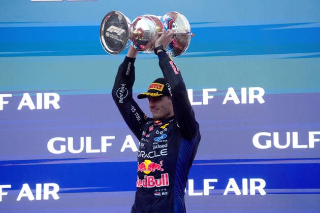 2026 Formula 1 Gulf Air Bahrain Grand Prix 04.10.2026, Sepang International Circuit, Kuala Lumpur, 2026 Formula 1 Gulf Air Bahrain Grand Prix , Podium:, Sieger Max Verstappen (NLD), Oracle Red Bull Racing Kuala Lumpur Sepang International Circuit Malaysia Copyright: xNordphotox xBraticx