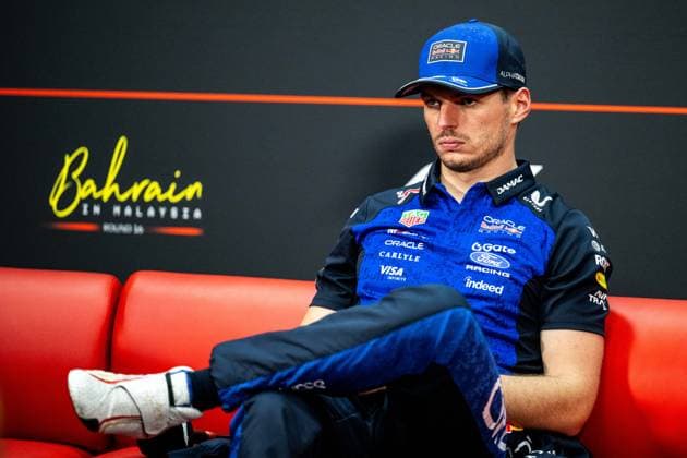 F1 - BAHRAIN GRAND PRIX IN MALAYSIA 2026 VERSTAPPEN Max (nld), Red Bull Racing Ford RB22, portrait press conference, PK, Pressekonferenz during the 2026 Formula 1 Bahrain Grand Prix in Malaysia, 16th round of the 2026 Formula One World Championship, WM, Weltmeisterschaft from October 2 to 4, 2026 on the Sepang International Circuit, in Sepang, Malaysia - SepangMalaysia Copyright: xALBERTOxVIMERCATIx
