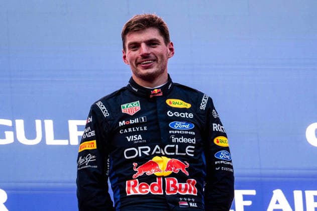 F1 - BAHRAIN GRAND PRIX IN MALAYSIA 2026 podium VERSTAPPEN Max (nld), Red Bull Racing Ford RB22, portrait during the 2026 Formula 1 Bahrain Grand Prix in Malaysia, 16th round of the 2026 Formula One World Championship, WM, Weltmeisterschaft from October 2 to 4, 2026 on the Sepang International Circuit, in Sepang, Malaysia - SepangMalaysia  Copyright: xALBERTOxVIMERCATIx