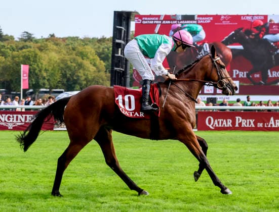 HORSE RACING 2026: Qatar Prix De LÃ¢â‚¬â ¢Arc De Triomphe Day Longchamp OCT 04 October 4, 2026, Paris, USA: Amusingly (GB) (10) ridden by Colin Keane wins the Qatar Prix Jean-luc Lagardere (Group 1) during Qatar Prix de lÃ¢â‚¬â ¢arc de Triomphe day at Longchamp Racecourse in Paris, France on October 4, 2026. Sandra Scherning Eclipse Sportswire CSM(Credit Image: Â Sandra Scherning Cal Media) Paris USA EDITORIAL USE ONLY Copyright: xx ZUMA-20261004_faf_cs17_046.jpg SandraxScherningx csmphotothree530711