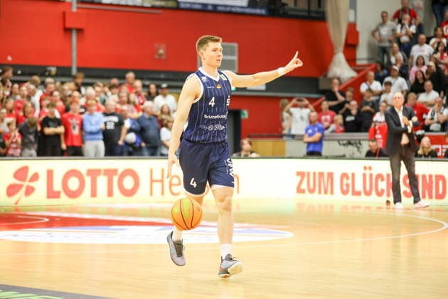 GER, GIESSEN 46ers vs. VfL SparkassenStars Bochum, Basketball, ProA, 3. Spieltag, Spielzeit 2026 2027, 04.10.2026,Niklas Geske (VfL SparkassenStars Bochum) GER, GIESSEN 46ers vs. VfL SparkassenStars Bochum, Basketball, ProA, 3. Spieltag, Spielzeit 2026 2027, 04.10.2026 GIESSEN 46ers Copyright: xEibner-Pressefoto JavadxMohammadpourx EP_JMR