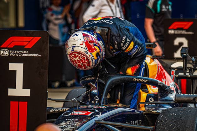 Max Verstappen (NED) - Oracle Red Bull Racing during the Race of Formula 1 Gulf Air Bahrain Grand Prix in Malaysia 2026 at Sepang International Circuit in Sepang, Malaysia. Round 16 of 23 of the 2026 FIA Formula One World Championship, WM, Weltmeisterschaft held October 2-4, 2026. The race was relocated from Bahrain to Malaysia and held at Sepang International Circuit. Formula 1 Gulf Air Bahrain Grand Prix in Malaysia 2026 - Round 16 of 23 - Sepang International Circuit, Sepang, Malaysia F1-2026-R04-BHR
