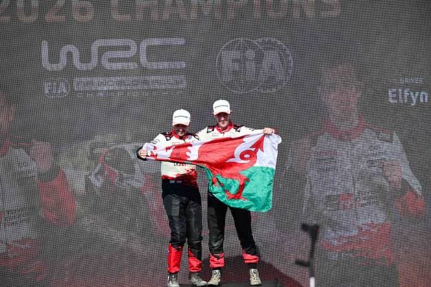 IPA89300009 - Elfyn Evans (GBR) and Scott Martin (GBR) will be crowned the new WRC, Motorsport Rallye, WM champions during the FIA WRC RALLY ITALIA SARDEGNA in Alghero, Italy, on October 1–4, 2026.  Copyright: xFedericoxManoni IPAxSportx xx IPA89300009