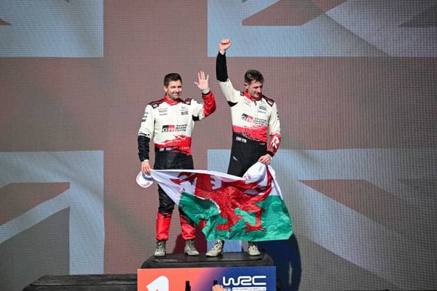 IPA89300011 - Elfyn Evans (GBR) and Scott Martin (GBR) will be crowned the new WRC, Motorsport Rallye, WM champions during the FIA WRC RALLY ITALIA SARDEGNA in Alghero, Italy, on October 1–4, 2026.  Copyright: xFedericoxManoni IPAxSportx xx IPA89300011