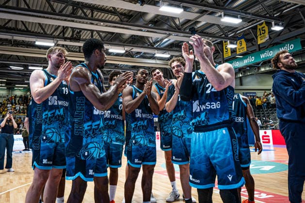 easyCredit BBL - Phoenix Hagen vs. SKYLINERS Frankfurt, Hagen, 04.10.2026, Ischelandhalle Hagen SKYLINERS Frankfurt ; easyCredit BBL - Phoenix Hagen vs. SKYLINERS Frankfurt, Hagen, 04.10.2026, Ischelandhalle Hagen Copyright: xBEAUTIFULxSPORTS Piepenstockx