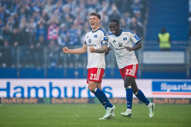 Testspiel: Hamburger SV vs. FC Kopenhagen, 04.10.2026 TOR, JUBEL durch Nicolai Remberg (Hamburger SV, 21) zum 2:0; Fußball, Testspiel: Hamburger SV vs. FC Kopenhagen am 04.10.2026 im Volksparkstadion, Hamburg DFL REGULATIONS PROHIBIT ANY USE OF PHOTOGRAPHS AS IMAGE SEQUENCES AND OR QUASI-VIDEO. Copyright: xBEAUTIFULxSPORTS Tonhäuserx