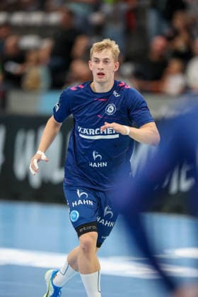 Torben Matzken (TVB Stuttgart, 22) GER, TVB Stuttgart vs. TBV Lemgo Lippe, Handball, Opel Handball-Bundesliga, 6. Spieltag, Spielzeit 2026 2027, 04.10.2026 GER, TVB Stuttgart vs. TBV Lemgo Lippe, Handball, Opel Handball-Bundesliga, 6. Spieltag, Spielzeit 2026 2027, 04.10.2026 Stuttgart Copyright: xEibner-Pressefoto SoerenxHerwegx EP_SHG