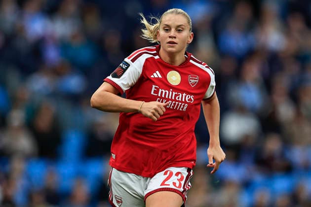 Manchester City Women v Arsenal Women FC, Women s Super League Alessia Russo (23) of Arsenal during the Women s Super League match between Manchester City Women and Arsenal Women FC at the Etihad Stadium, Manchester, UK on 4 October 2026. Manchester Etihad Stadium Manchester UK Editorial use only DataCo restrictions apply See www.football-dataco.com , Copyright: xConorxMolloyx PSI-24969-0052