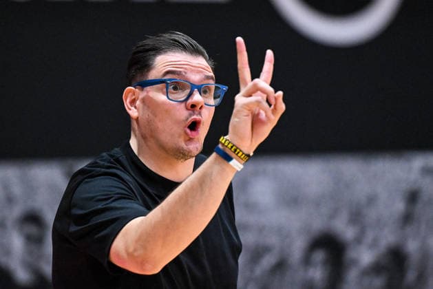 04.10.2026, GER, Basketball, Herren, 2.BL ProA, Saison 2026 2027, 3. Spieltag, OrangeAcademy vs MHP Academics Heidelberg Carlo Finetti (Heidelberg) Neu-Ulm Orange Campus Bayern Deutschland Copyright: xNordphotox xHafnerx