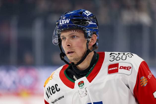 Cameron Wright 16 (Augsburger Panther), EHC Red Bull Muenchen vs. Augsburger Panther, 6. Spieltag, Eishockey, Penny-DEL, 03.10.2026 Muenchen Bayern Deutschland