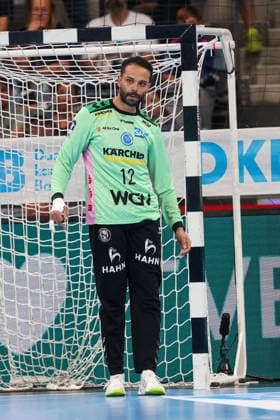 Mohamed El Tayar (TVB Stuttgart, 12) GER, TVB Stuttgart vs. TBV Lemgo Lippe, Handball, Opel Handball-Bundesliga, 6. Spieltag, Spielzeit 2026 2027, 04.10.2026 GER, TVB Stuttgart vs. TBV Lemgo Lippe, Handball, Opel Handball-Bundesliga, 6. Spieltag, Spielzeit 2026 2027, 04.10.2026 Stuttgart Copyright: xEibner-Pressefoto SoerenxHerwegx EP_SHG