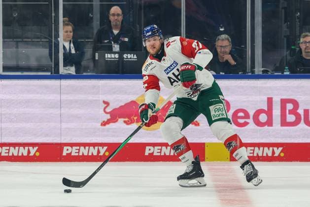 Kyle Wood 37 (Augsburger Panther), EHC Red Bull Muenchen vs. Augsburger Panther, 6. Spieltag, Eishockey, Penny-DEL, 03.10.2026 Muenchen Bayern Deutschland